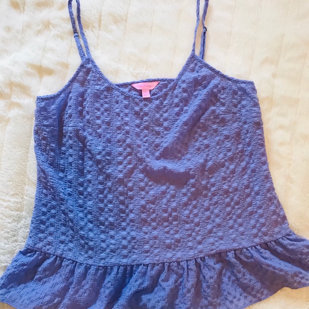 Lilly Pulitzer peplum cami